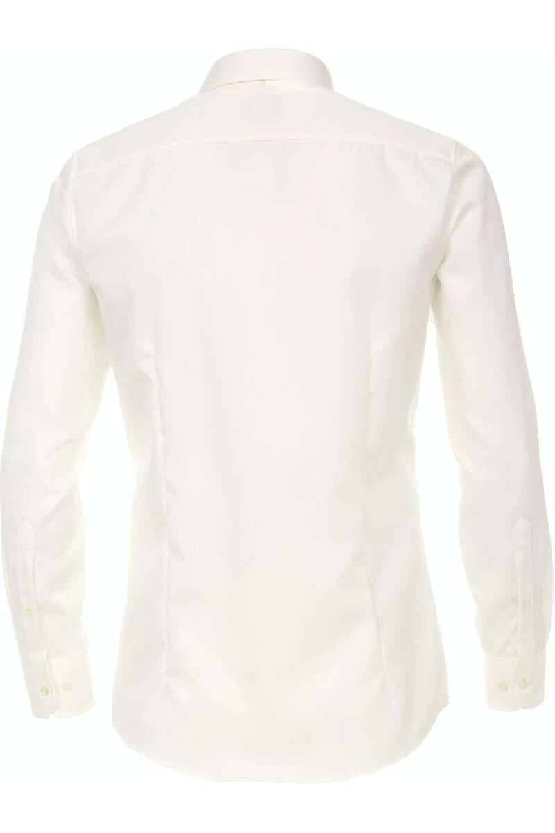 Venti Modern Fit Hemd Ecru, Einfarbig 4 Venti Modern Fit Hemd Ecru, Einfarbig – Bild 4