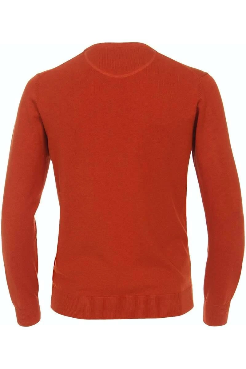 Casa Moda Herren Pullover Rundhals Orange 3 Casa Moda Herren Pullover Rundhals Orange – Bild 3