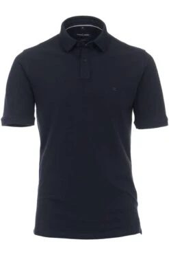 Casa Moda Casual Fit Poloshirt Navy, Einfarbig