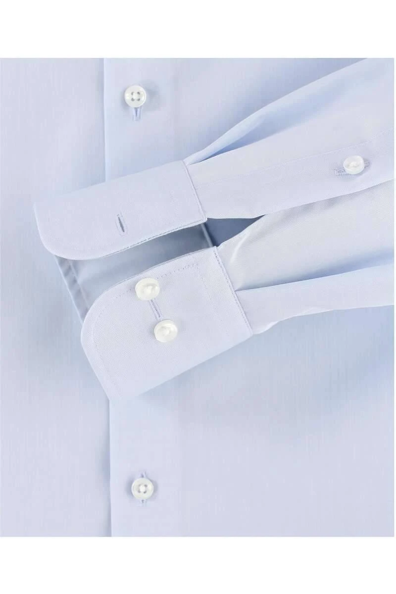 Casa Moda Comfort Fit Hemd Blau, Einfarbig 3 Casa Moda Comfort Fit Hemd Blau, Einfarbig – Bild 3