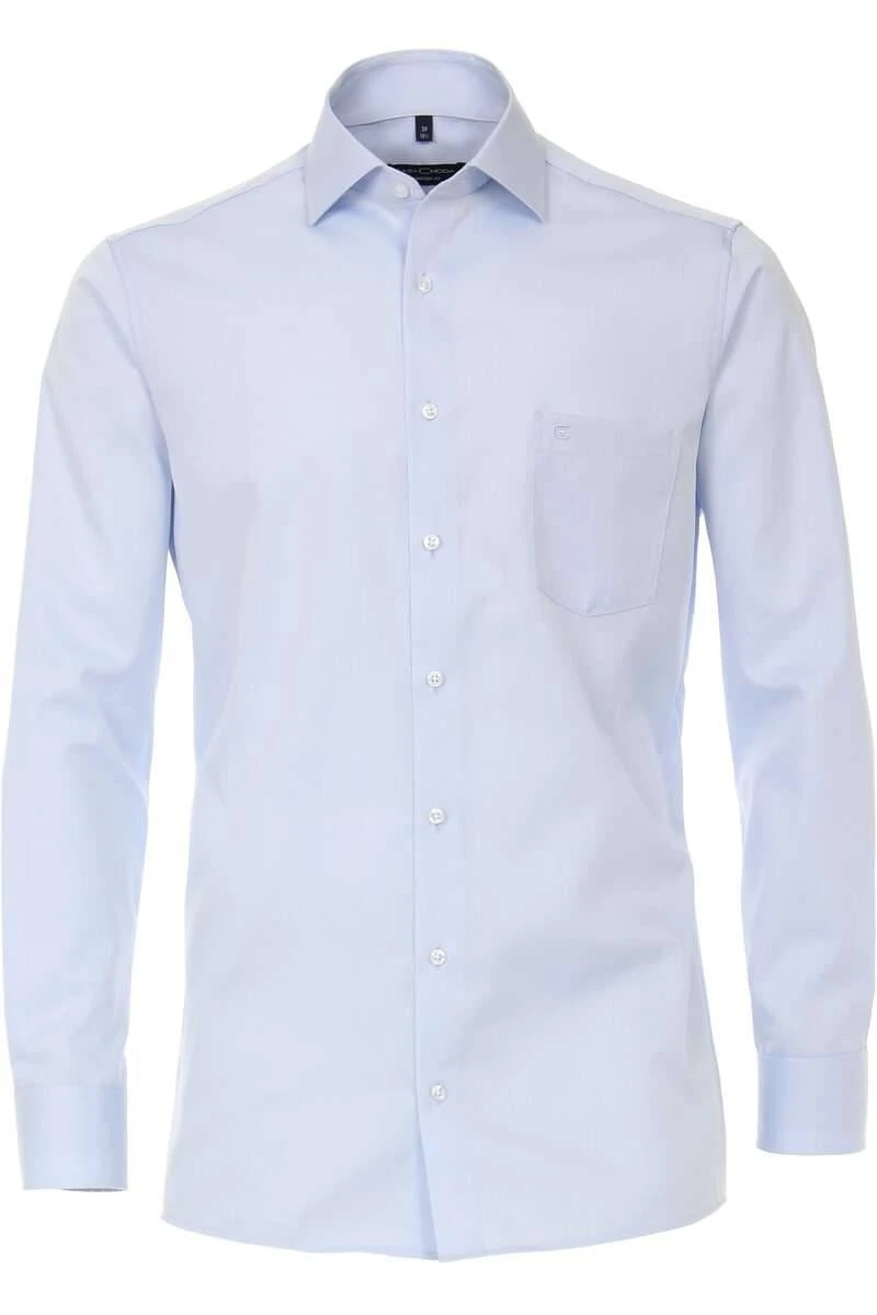 Casa Moda Comfort Fit Hemd Blau, Einfarbig 1 Casa Moda Comfort Fit Hemd Blau, Einfarbig
