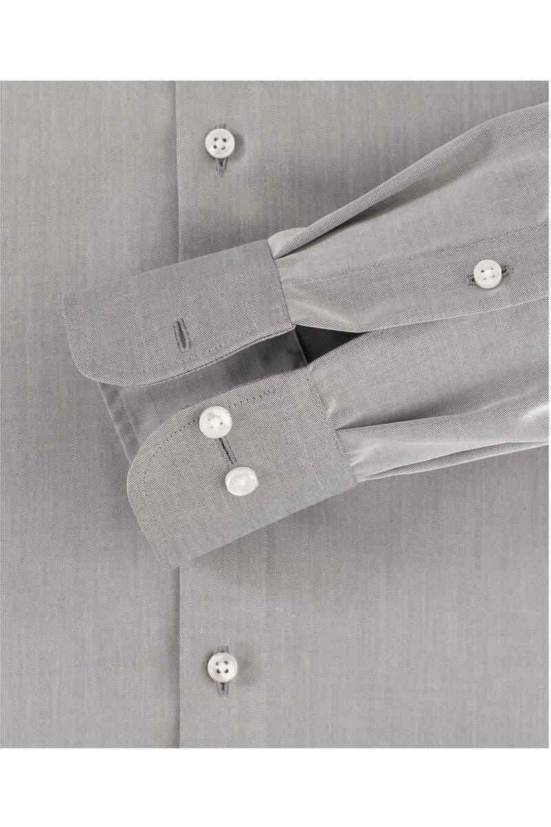 Casa Moda Comfort Fit Hemd Silber, Einfarbig 3 Casa Moda Comfort Fit Hemd Silber, Einfarbig – Bild 3