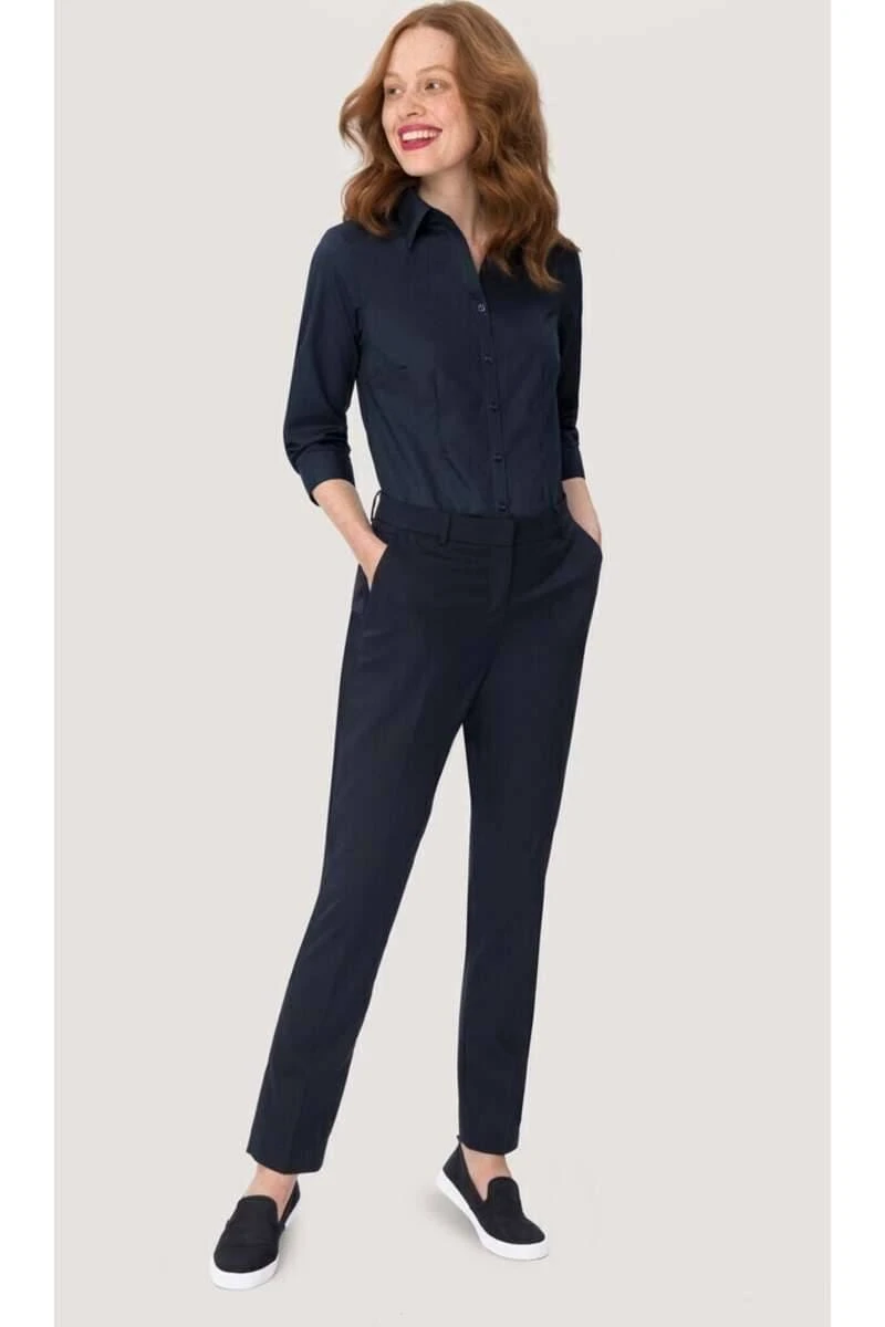 HAKRO Regular Fit Blusetinte, Einfarbig 2 HAKRO Regular Fit Blusetinte, Einfarbig – Bild 2