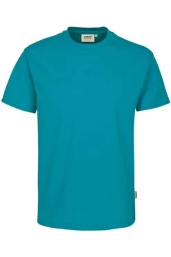 HAKRO 281Comfort Fit T-Shirt Rundhals Smaragd,Einfarbig