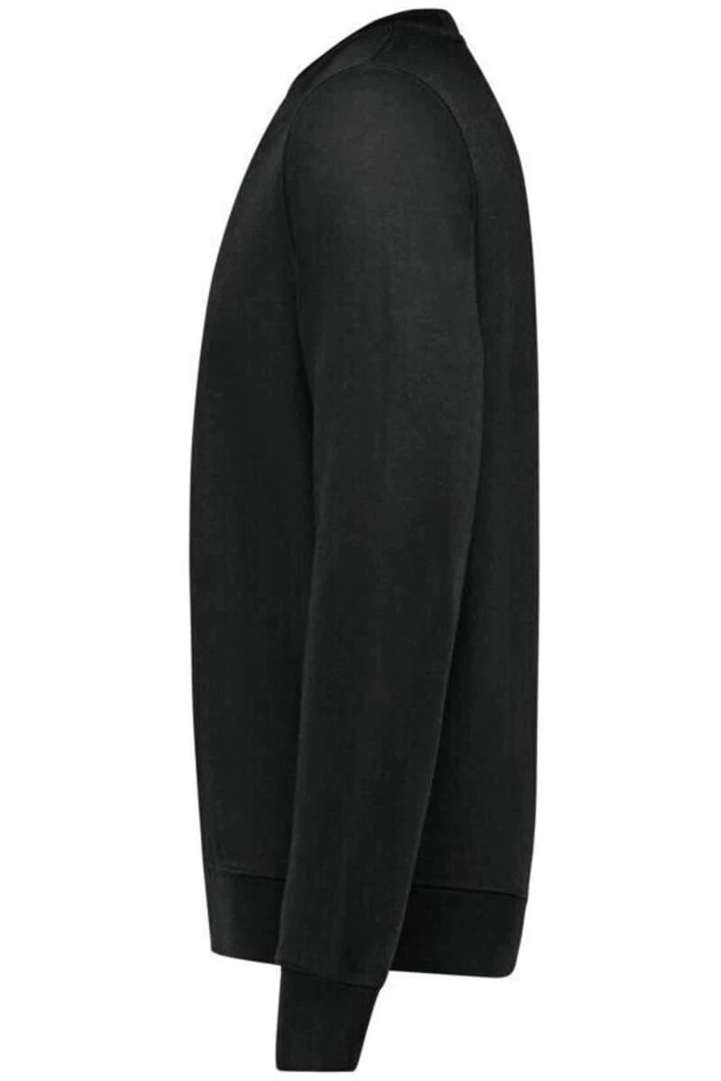 HAKRO Performance Comfort FitSweatshirt Rundhals Schwarz 2 HAKRO Performance Comfort FitSweatshirt Rundhals Schwarz – Bild 2