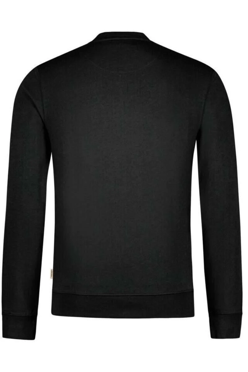 HAKRO Performance Comfort FitSweatshirt Rundhals Schwarz 3 HAKRO Performance Comfort FitSweatshirt Rundhals Schwarz – Bild 3