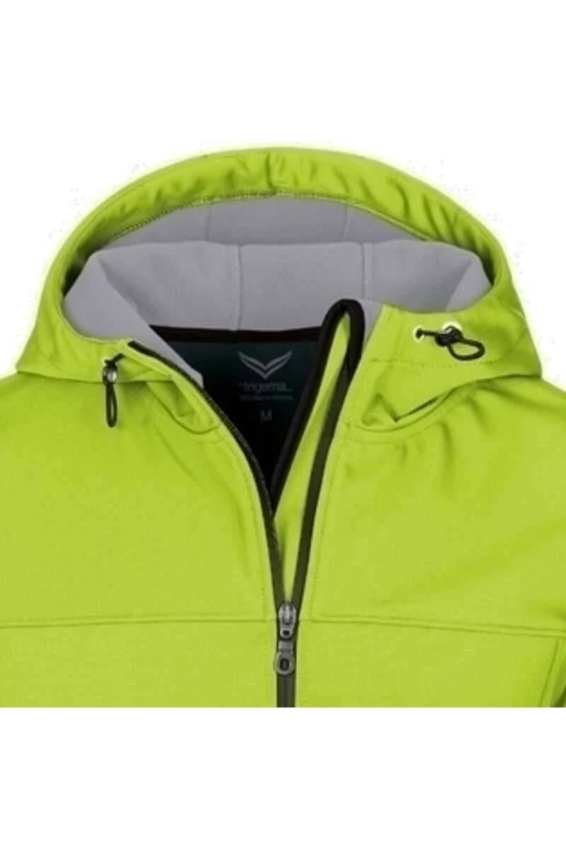TRIGEMA Comfort Fit Herren SoftshelljackeZip Lemon 2 TRIGEMA Comfort Fit Herren SoftshelljackeZip Lemon – Bild 2
