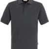 HAKRO 816 Comfort Fit Poloshirt Anthrazit, Einfarbig