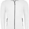 HAKRO Function Regular Fit Herren Fleecejacke Weiss