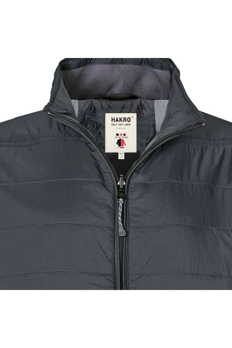 HAKRO 851 Regular Fit Herren Steppjacke Anthrazit 2 HAKRO 851 Regular Fit Herren Steppjacke Anthrazit – Bild 2