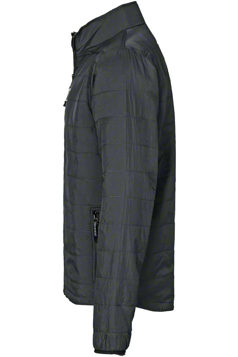 HAKRO 851 Regular Fit Herren Steppjacke Anthrazit 3 HAKRO 851 Regular Fit Herren Steppjacke Anthrazit – Bild 3