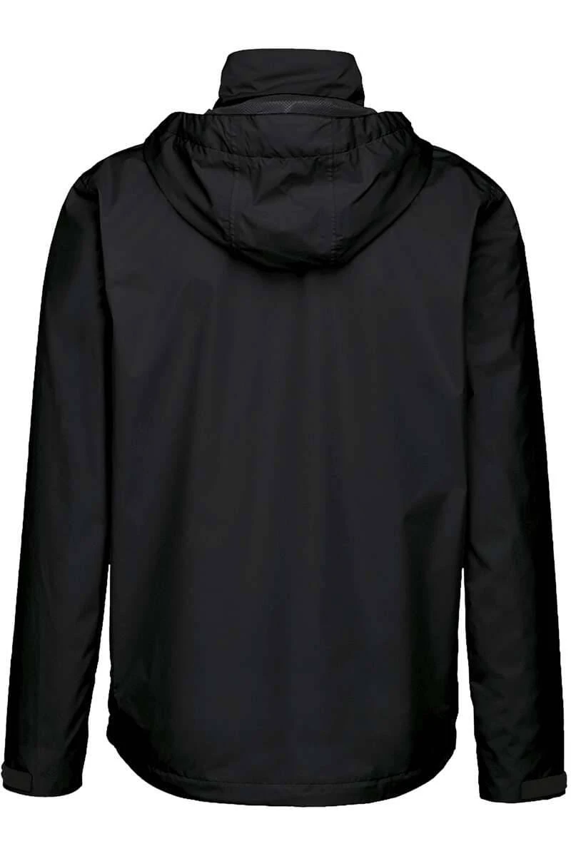 HAKRO 862 Regular Fit RegenjackeKapuze Schwarz 4 HAKRO 862 Regular Fit RegenjackeKapuze Schwarz – Bild 4