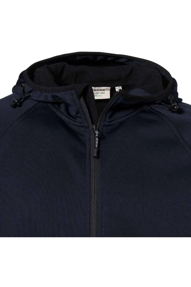 HAKRO 863 Regular Fit Herren ÜbergangsjackeKapuze Tinte 2 HAKRO 863 Regular Fit Herren ÜbergangsjackeKapuze Tinte – Bild 2