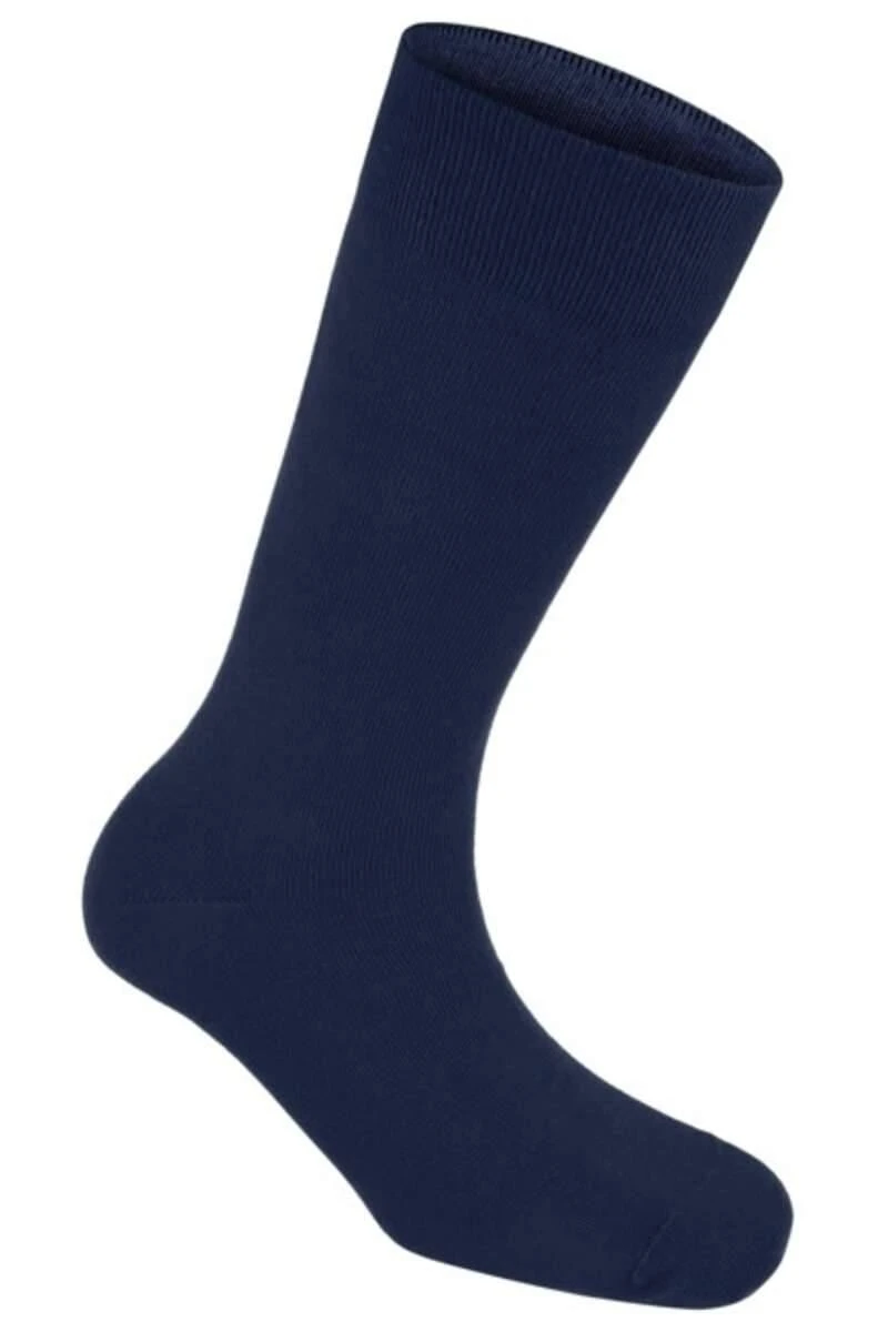 HAKRO Essentials Herren Socken Tinte, Einfarbig 1 HAKRO Essentials Herren Socken Tinte, Einfarbig
