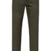 Fynch-Hatton Modern Fit Herren Chino Olive,Einfarbig
