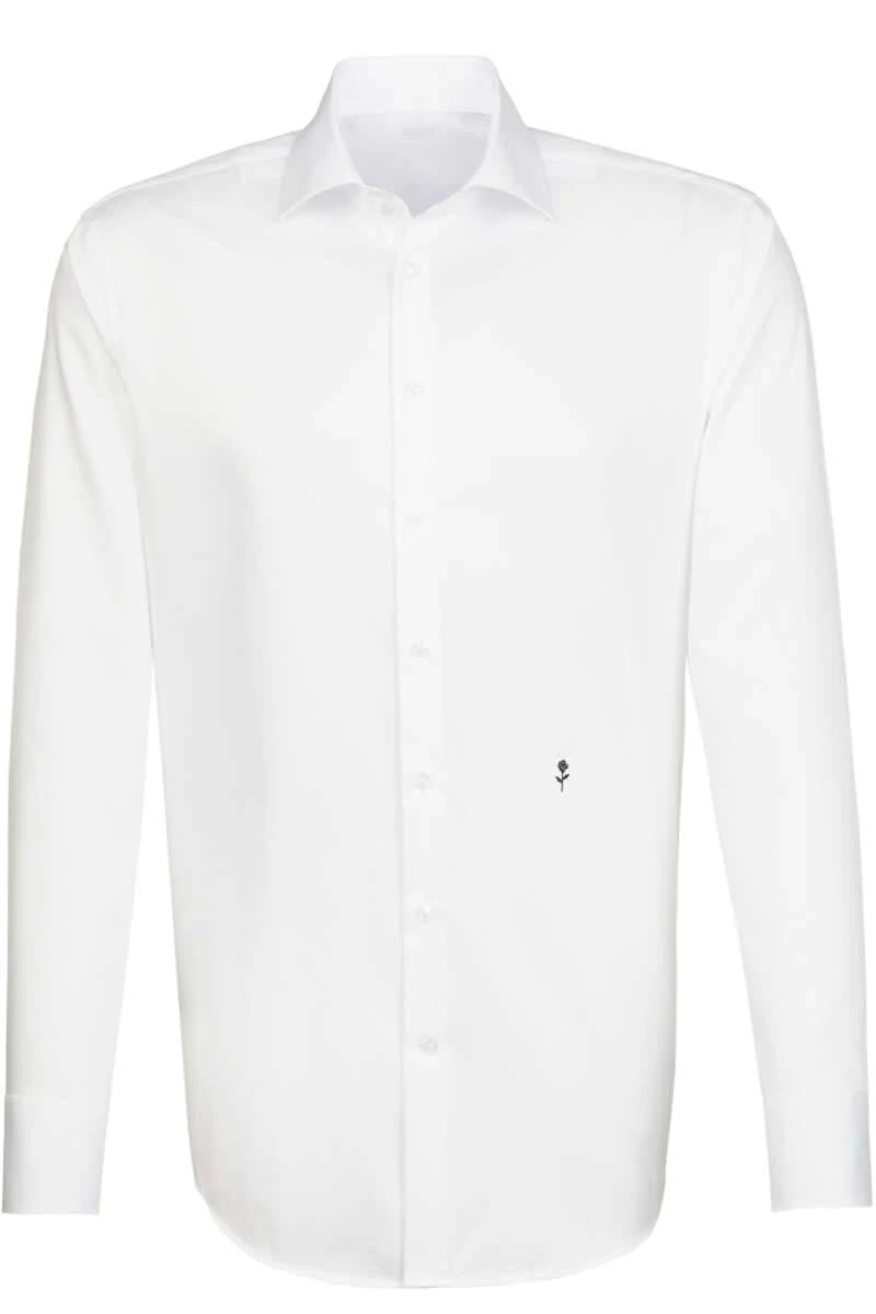 Seidensticker Original Regular Fit Hemd Weiss, Einfarbig 2 Seidensticker Original Regular Fit Hemd Weiss, Einfarbig – Bild 2