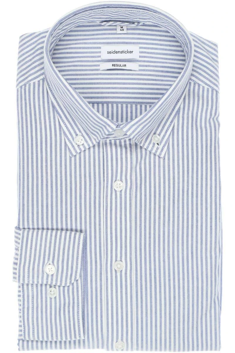 Seidensticker Regular Fit Hemd Blau/weiss, Gestreift 1 Seidensticker Regular Fit Hemd Blau/weiss, Gestreift