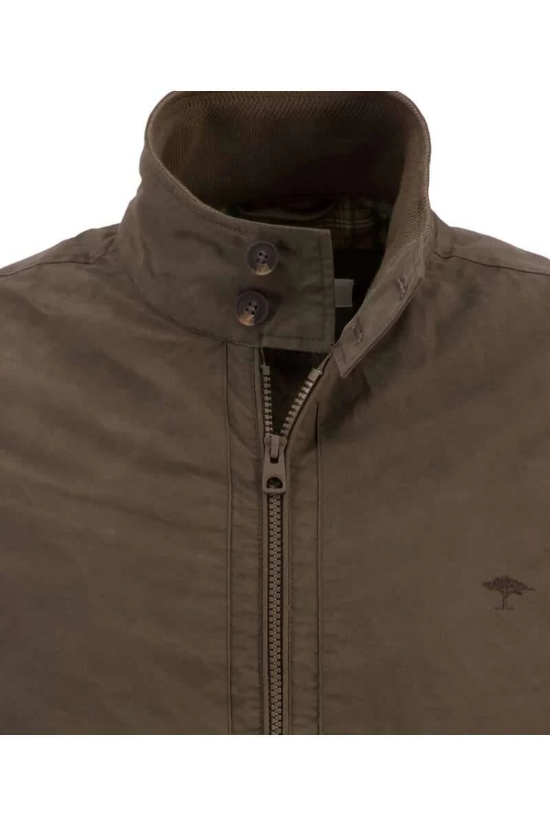 Fynch-Hatton Casual Fit Blouson Stehkragen Army 2 Fynch-Hatton Casual Fit Blouson Stehkragen Army – Bild 2