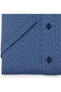 OLYMP Luxor 24/Seven Dynamic Flex Modern Fit Jerseyhemd Marine, Gemustert 6 OLYMP Luxor 24/Seven Dynamic Flex Modern Fit Jerseyhemd Marine, Gemustert -Kleidung Angebote 1223 32 18 2 800 1200x1200