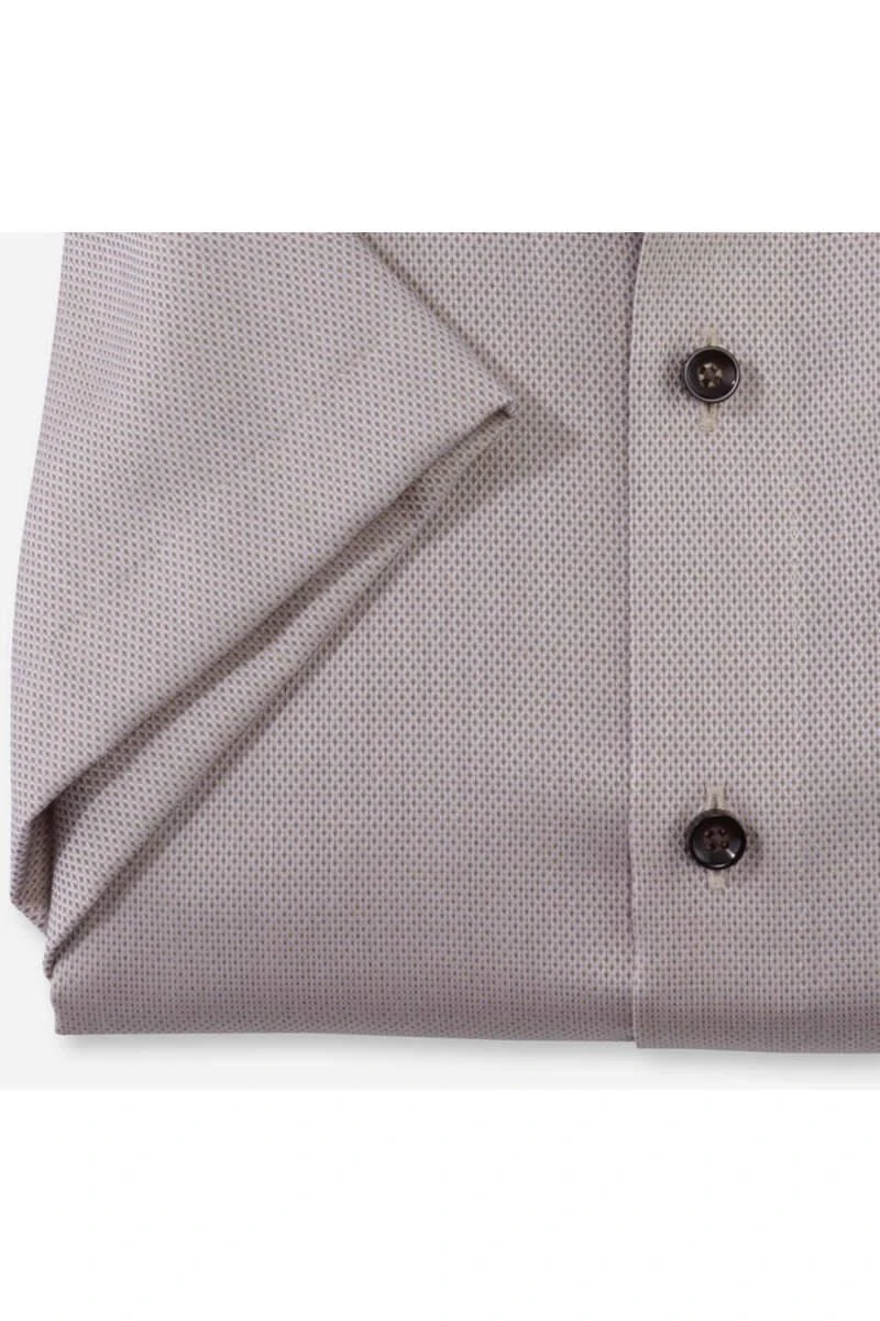 OLYMP Luxor Modern Fit Hemd Natur/weiss, Faux-uni 3 OLYMP Luxor Modern Fit Hemd Natur/weiss, Faux-uni – Bild 3