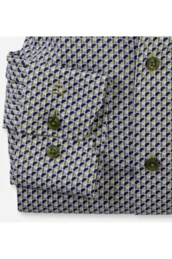 OLYMP Luxor Modern Fit Hemd Blau/grün, Gemustert -Kleidung Angebote 1300 34 44 2 800 1200x1200