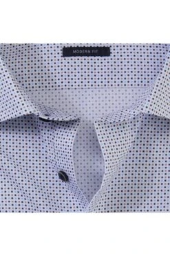 OLYMP Luxor Modern Fit Hemd Blau/braun/weiss, Gemustert 7 OLYMP Luxor Modern Fit Hemd Blau/braun/weiss, Gemustert -Kleidung Angebote 1320 34 22 3 800 1200x1200