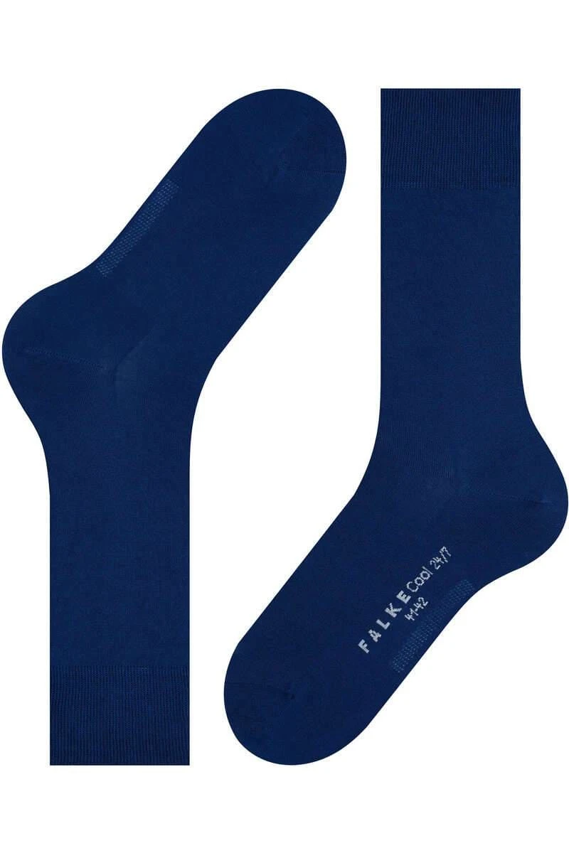 FALKE Cool 24/7 Herren Socken Royal, Einfarbig 5 FALKE Cool 24/7 Herren Socken Royal, Einfarbig – Bild 5