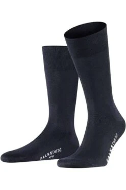 FALKE Cool 24/7 Herren Socken Dunkelblau, Einfarbig