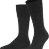 FALKE Airport Herren Socken Anthrazit, Melange