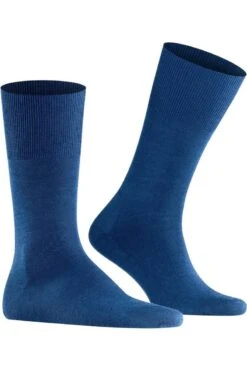 FALKE Airport Herren Socken Royalblau, Einfarbig -Kleidung Angebote 14435 6000 3 800 1200x1200