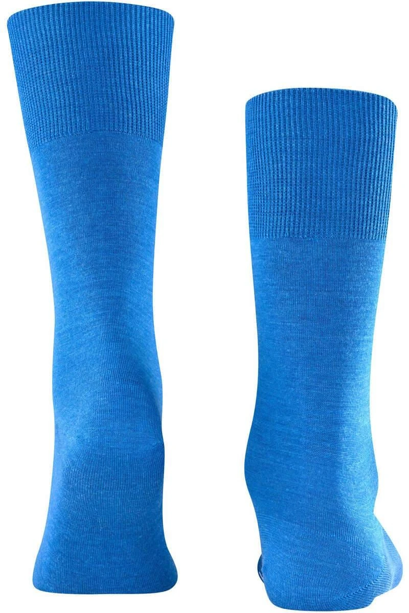 FALKE Airport Herren Socken Blau, Einfarbig 3 FALKE Airport Herren Socken Blau, Einfarbig – Bild 3