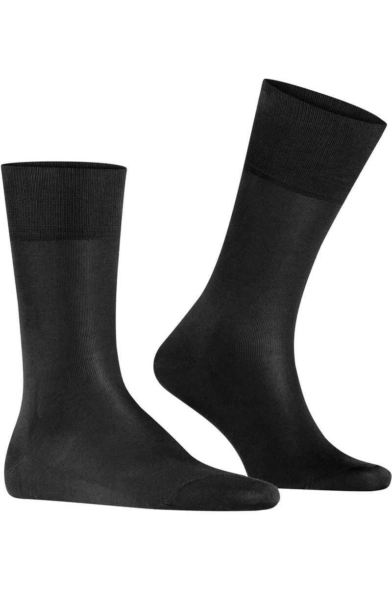 FALKE Tiago Herren Socken Schwarz, Einfarbig 4 FALKE Tiago Herren Socken Schwarz, Einfarbig – Bild 4