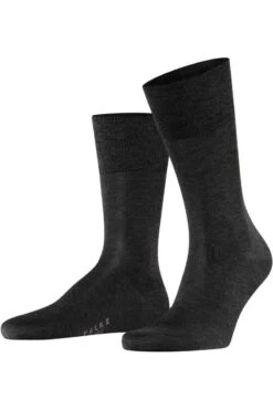 FALKE Tiago Herren Socken Anthrazit, Melange