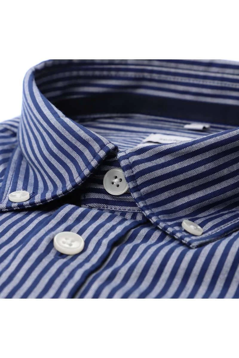 Seidensticker Casual Regular Fit Hemd Blau, Gestreift 2 Seidensticker Casual Regular Fit Hemd Blau, Gestreift – Bild 2