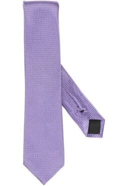 Venti Slim Krawatte 100% Seide Violett, Strukturiert