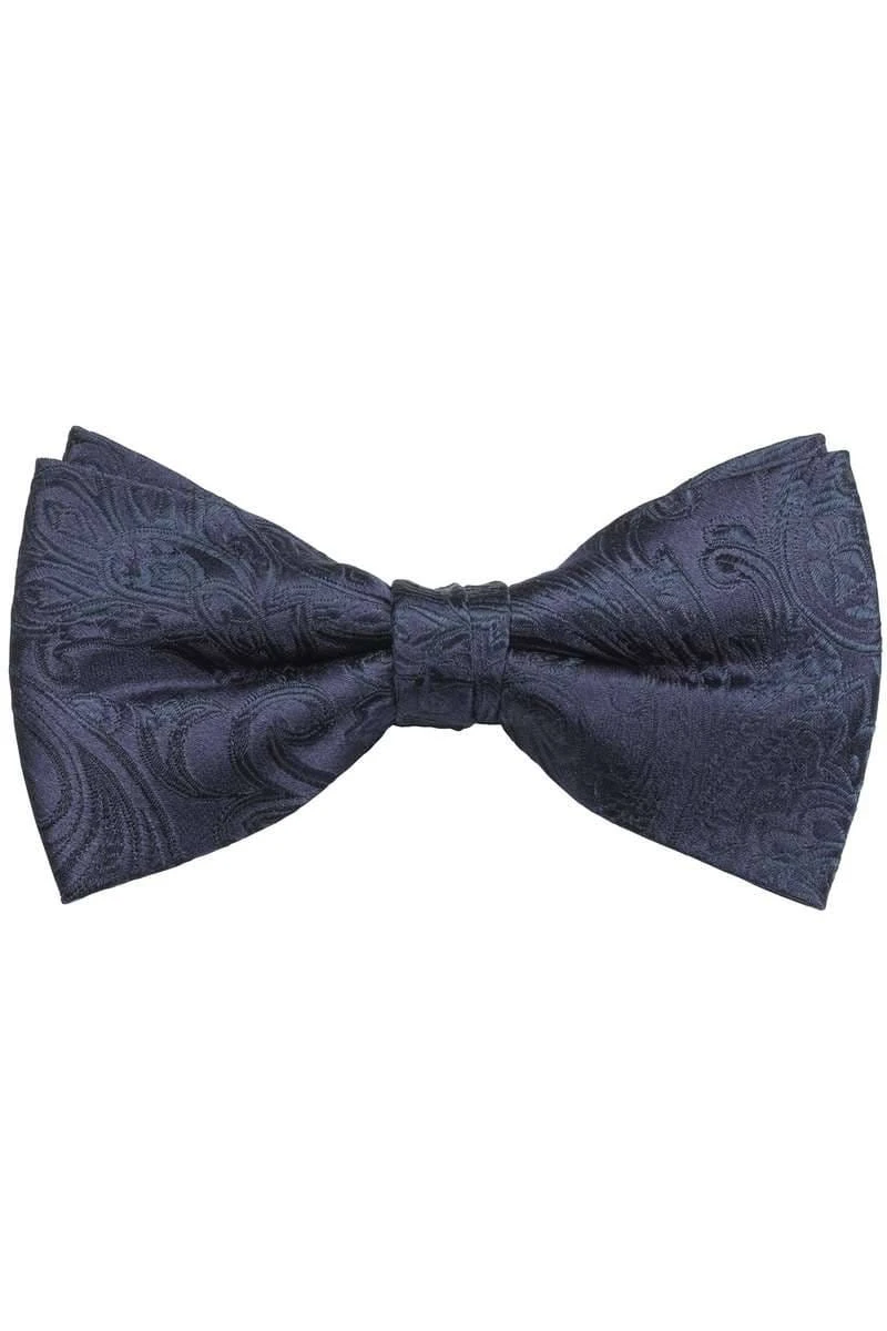 OLYMP Fliege Aus 100% Seidemarine, Gemustert 1 OLYMP Fliege Aus 100% Seidemarine, Gemustert