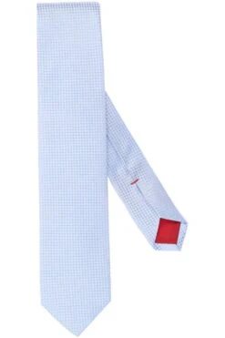 OLYMP Krawatte 100% Seide Hellblau,