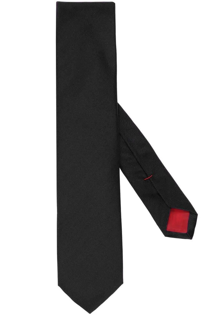 OLYMP Krawatte 100% Seide Schwarz, 1 OLYMP Krawatte 100% Seide Schwarz,