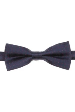 Venti Fliege Aus 100% Seideblau, Gepunktet