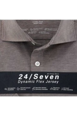 OLYMP Level Five 24/Seven Body Fit Jerseyhemd Schlamm, Meliert 9 OLYMP Level Five 24/Seven Body Fit Jerseyhemd Schlamm, Meliert -Kleidung Angebote 2001 12 25 3 800 1200x1200