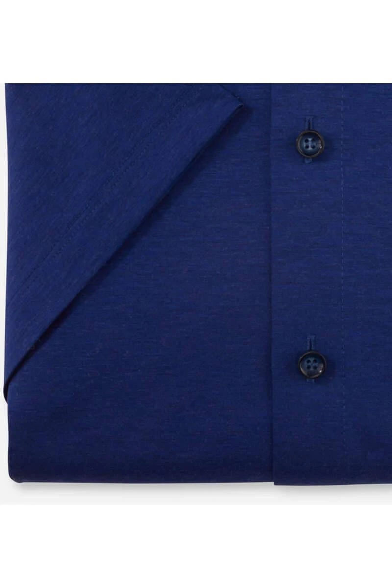 OLYMP Level Five 24/Seven Dynamic Flex Body Fit Jerseyhemd Royal, Einfarbig 3 OLYMP Level Five 24/Seven Dynamic Flex Body Fit Jerseyhemd Royal, Einfarbig – Bild 3