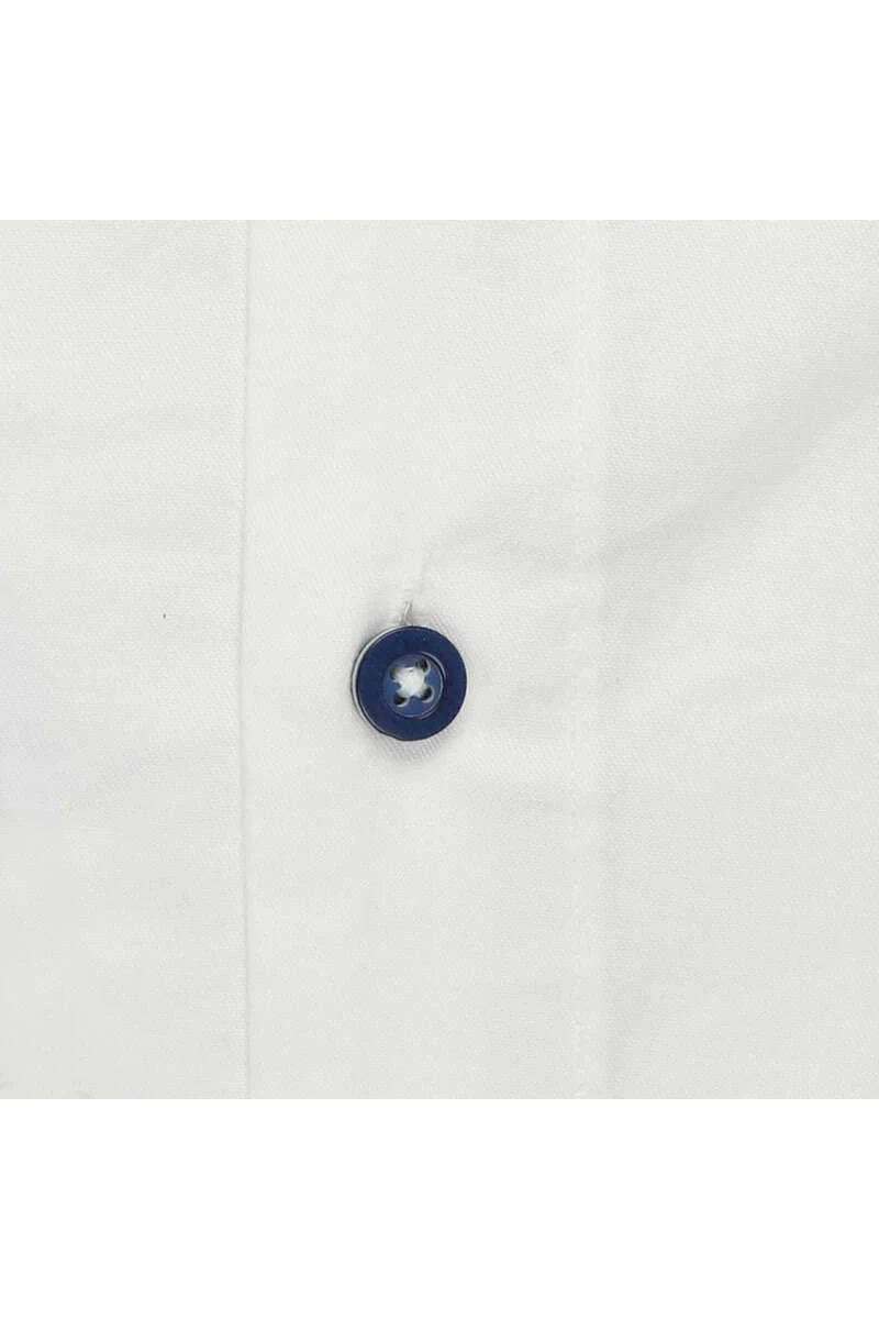 Redmond Modern Fit Hemd Weiss, Einfarbig 4 Redmond Modern Fit Hemd Weiss, Einfarbig – Bild 4