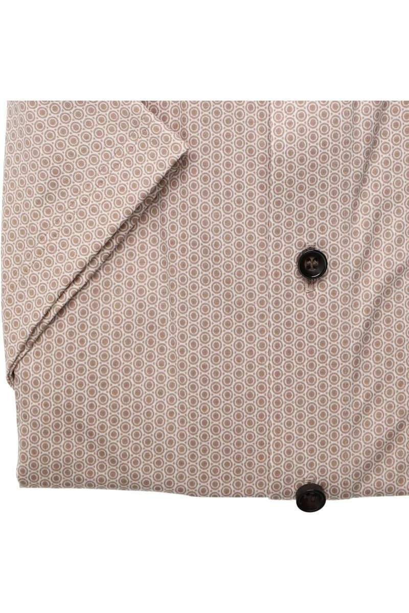 OLYMP Level Five 24/Seven Dynamic Flex Body Fit Jerseyhemd Natur, Gemustert 3 OLYMP Level Five 24/Seven Dynamic Flex Body Fit Jerseyhemd Natur, Gemustert – Bild 3