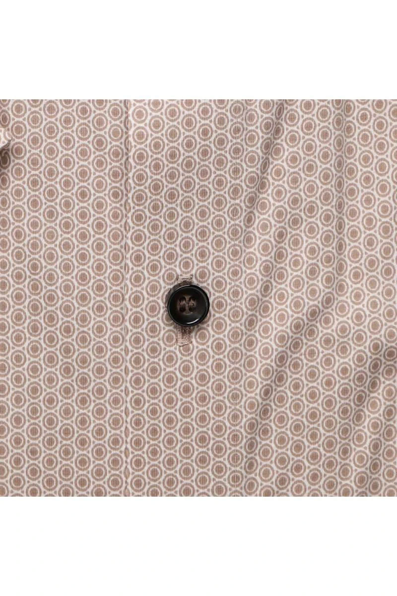 OLYMP Level Five 24/Seven Dynamic Flex Body Fit Jerseyhemd Natur, Gemustert 4 OLYMP Level Five 24/Seven Dynamic Flex Body Fit Jerseyhemd Natur, Gemustert – Bild 4