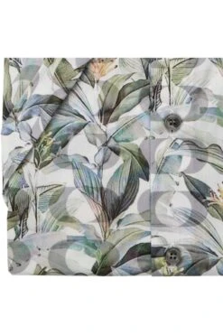 OLYMP Level Five Body Fit Hemd Grün/weiss, Gemustert -Kleidung Angebote 2067 32 58 2 800 1200x1200