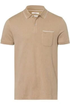 Brax Modern Fit Poloshirt Gelb, Einfarbig