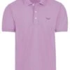 TRIGEMA Comfort Fit Poloshirt Flieder, Einfarbig