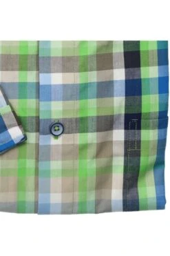 Redmond Casual Regular Fit Hemd Blau/grün/weiss, Kariert -Kleidung Angebote 221400999 60 4 800 1200x1200