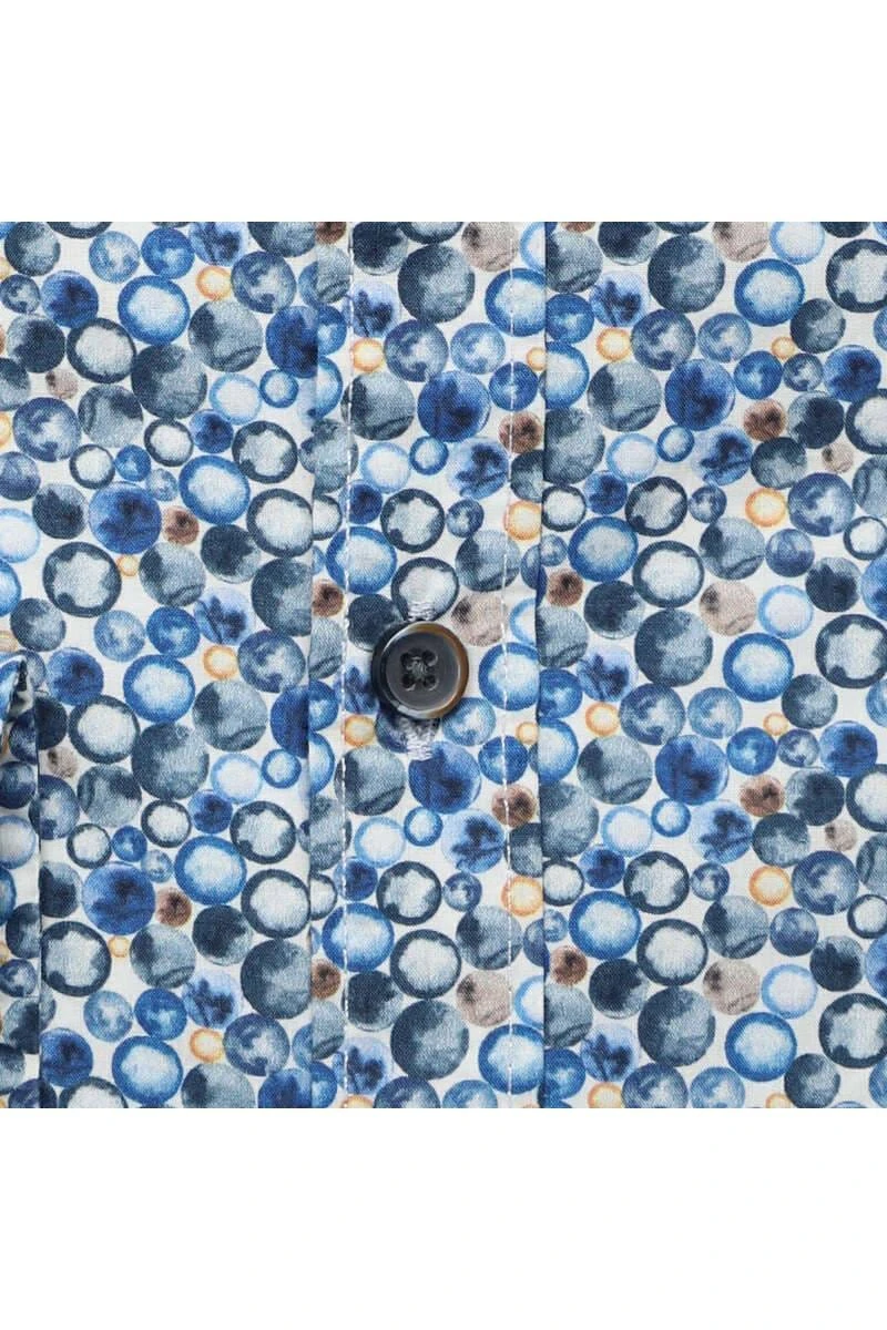 OLYMP Level Five Body Fit Hemd Blau/weiss, Gemustert 4 OLYMP Level Five Body Fit Hemd Blau/weiss, Gemustert – Bild 4