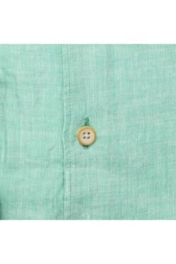 OLYMP Level Five Smart Casual Body Fit Leinenhemd Grün, Einfarbig -Kleidung Angebote 3224 34 45 3 800 1200x1200